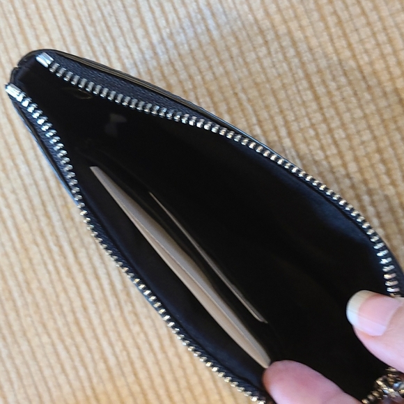 Coach boxed sparkle signature leather corner zip wristlet - Picture 9 of 14